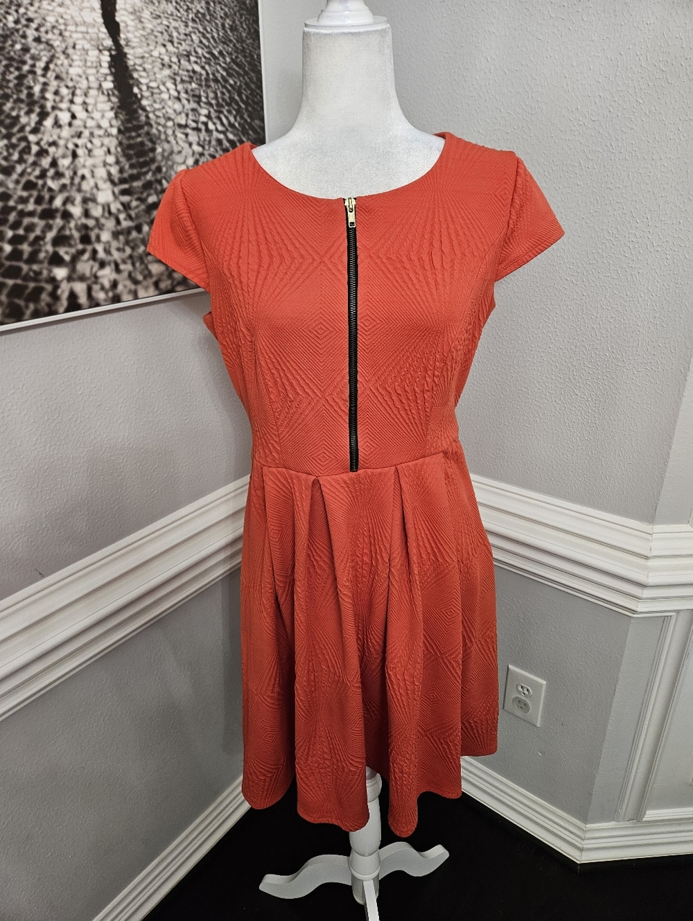 Sangria fit and flare dress size 12